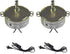 CHANCS 2PCS TYC-50 Synchronous Motor for Turntable, 110V 5-6RPM Electric Motor with Foot Switch, 1.8m US Plug