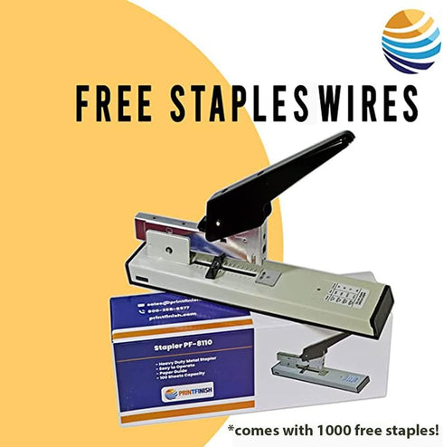 Heavy Duty Easy Grip Stapler with Ergonomic Handle, High Capacity, Perfect for Classroom Office Upholstery, 1000 Staple