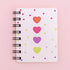 Yansanido Small Spiral Notebook, 4 Pcs 3.14 x 4.13 Inch, 4 Style Design, 80 Sheets - 160 Pages Journals for Study