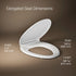 4734-RL-0 KOHLER Rutledge ReadyLatch Soft Close Elongated Toilet Seat, Quiet-Close Lid Grip-Tight Bumpers, Installation