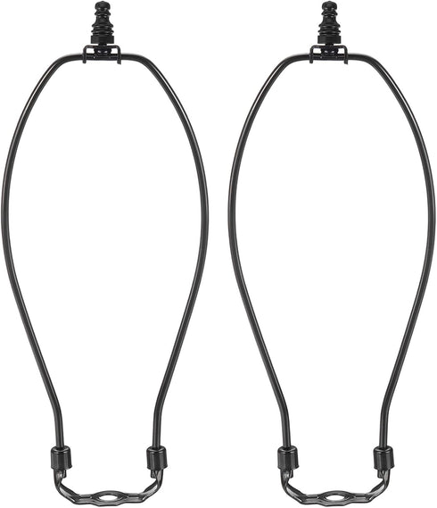 PATIKIL 11 Inch Lamp Harp Kit with 1" Tall Iron Finial, 2