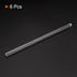 MECCANIXITY 6Pcs 3.3 Borosilicate Glass Stick, 7.87" Length 8mm Dia Stir Rod Mixing Tools with Both Ends Round
