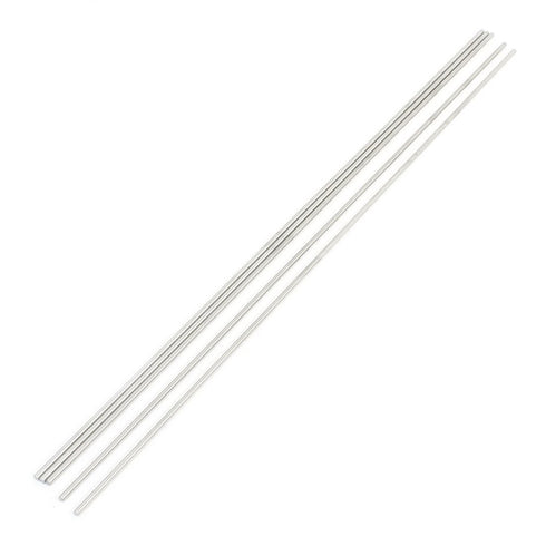 uxcell 5 Pcs Stainless Steel Round Rod Bar 350mm x 3mm for RC Model Airplane