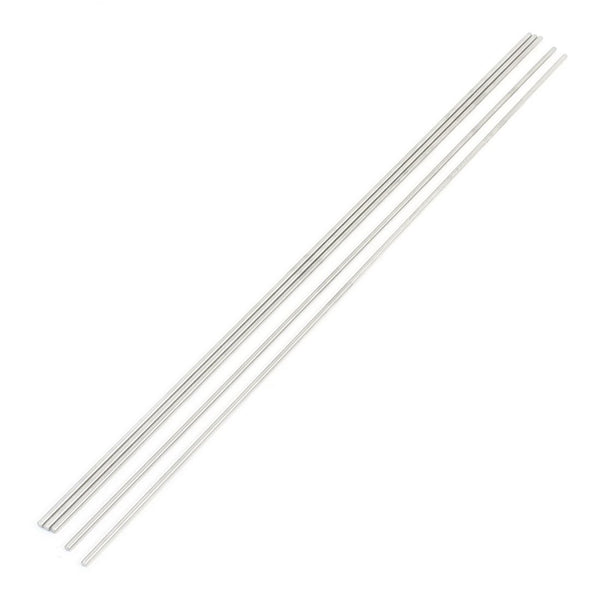 uxcell 5 Pcs Stainless Steel Round Rod Bar 350mm x 3mm for RC Model Airplane