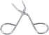 Seadiquiet Tweezers,Elbow Silver Stainless Steel Eyebrow Scissors Pliers Clip Scissors,Flat Tip Tweezers Hair Plucker