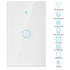 Remote Switch with Highly Sensitive Touch Keys, Suitable for Google, 1-Way AC (White)