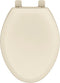 Gerber Elongated Toilet Seat with Cover, Soft Close, No Slam, Quick &