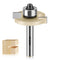 JGZUI Slot Cutter Router Bit, ''T'' Type Bit with Bearing, Slot Router Bit