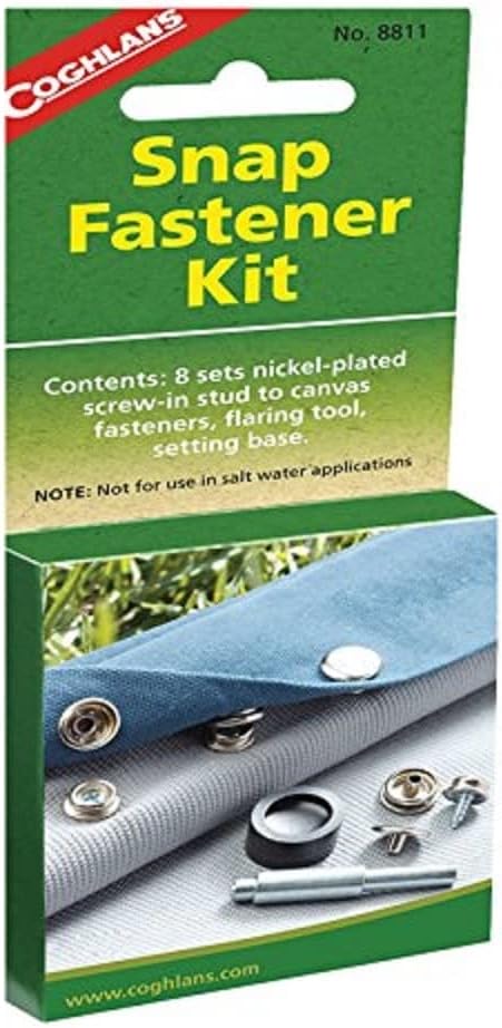 Coghlan's Snap Fastener Kit, 8-Pack