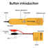 Wire Tracer Tone Generator and Probe Kit - Network Cable Tester, Phone Line Continuity Tracker Tool