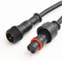 5Pairs 2pin Black Electrical Connector, LED Connector for LED Lights, 20cm Extension Cable, 0.3mm