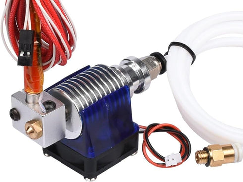 Hilitand Hot End Kit, Assembled Extruder Hot End Set with 0.4mm Nozzle for 3D Printer