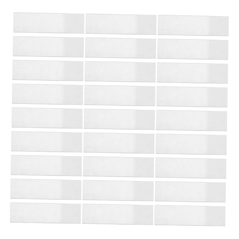 Amosfun 50Pcs Microscope Glass Slides Kit Frosted for Observations Glass for Lab