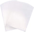 Tupalizy Clear Plastic File Document Folder Protector, A5 Size Copy Safe Project Pockets, 16PCS