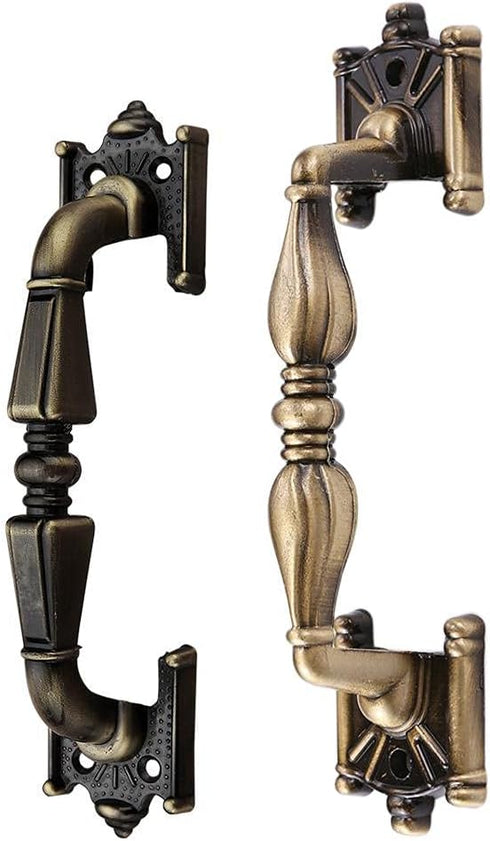 ZTHOME Antique Cabinet Knob and Pulls Metal Kitchen Square Cabinet Handles Bedside Table Handle Furniture Door Hardware