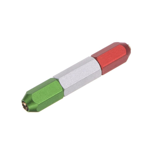 HARFINGTON Aluminum Alloy Pin Gage Handle - 3-4mm Clamping Range, Go No Double End Gauge Handle