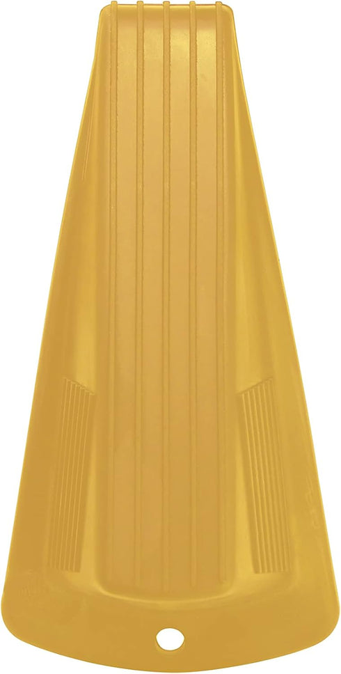 Shepherd Hardware 3763 Heavy Duty Jumbo Rubber Door Wedge, Yellow, 3-1/2 Inch