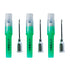 Eli-Vet Veterinary Aluminum Hub Needle, 18G x 1 inch (25 mm), 100 per Box, Individual Sheath AHN1825