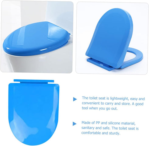 Ciieeo Potty Training Seat for Toddlers Easy to Install U-shaped Toilet Seat Non- Pad Smooth Edges Safe Design