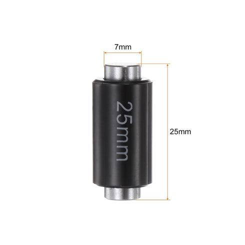 2pcs Standard Measuring Rod 25mm Caliper Micrometer Calibration Block Rod Outside Micrometer Rod Bar