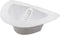 Comfort Axis 32 Ounces Slanted Specimen Collector Pan with Graduations, 5 Pack, White