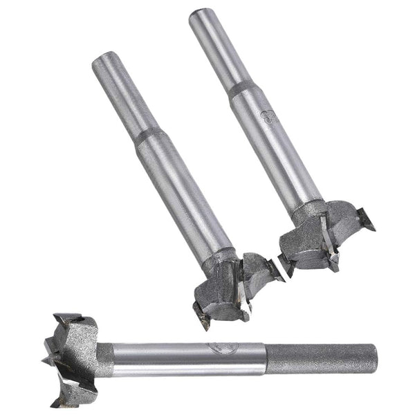 3Pcs Woodworking Hole Opener Drill Bit, 21mm+22mm+23mm Forstner Bits for Wood Hole Saw Drilling