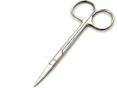 A2Z-IRS01 4.5", Stainless Steel Iris Dissecting Scissors Straight, Fine Point