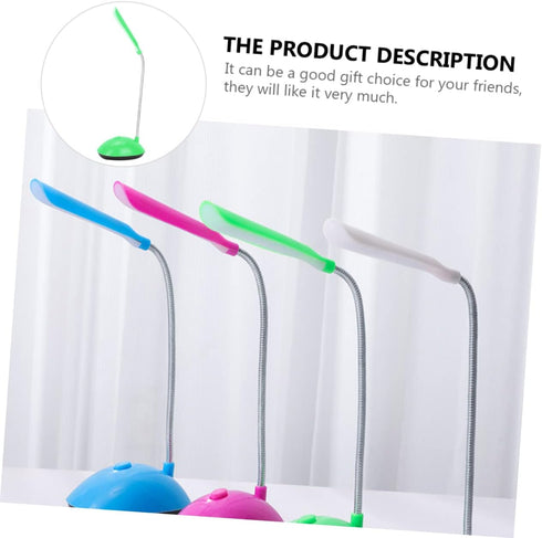 Foldable Table Lamp, LED Desk Lamp for Reading, Flexible Table Lamp Use Green