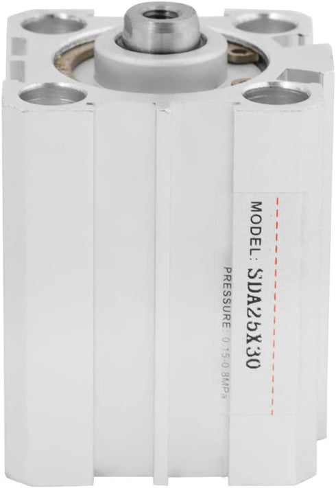 Garosa SDA Air Cylinder 25mm ID 30mm Stroke Compact Aluminum Double Acting Cylinder