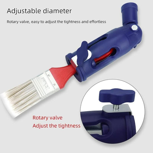 Paint Edger Brush Extender Roller Extension Pole 3.6ft Gripper Tool for Wall Corner Painting
