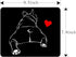 Gaming Mouse Pad Adorable Dog Breed Cute Pet Animal Bulldog French, Non-Slip Rubber Mouse Pad for Computers