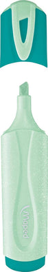 Maped Fluo Peps Pastel Glitter Highlighters, Pack of 12, Innovative Dual-Beveled Tip, Enhanced Visibility