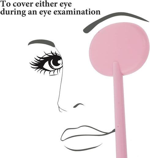 Eye Occluder Set of 6 Plastic Eye Occluders for Vision Test Examination