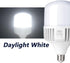 400W-500W Equivalent LED Light Bulb,6000 Lumen 5000K Bright Daylight White Bulbs,High Lumen E26/E27 Medium Base for Outdoor Indoor Garage Warehouse Workshop Factory Street Backyard Large Area by Mljjbm