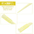 WMYCONGCONG 500 PCS Pipette Tips 200ul Clear Yellow Universal Disposable Tips for Lab Liquid Pipettor