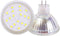 MR16 LED Light Bulbs, AC/DC12V Non-dimmable GU5.3 4W Spotlights, 6000K Cool White, Pack of 2