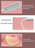 Cute Kids Lamp with Pen Holder, Snail Shape LED Desk Lamp, USB Charging Eye Protection Lamp with 360 Bendable Neck