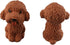 dohobby 24 Pieces Animal Pencil Erasers - 3D Cute Dog Cap Toppers for Party Favors
