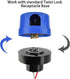 1 Pack Outdoor Light Photocell Sensor - Dusk to Dawn Control for LED & Barn Lighting