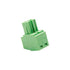 20 pcs 2 Pin KF2EDG 3.81mm/0.15" Pitch Pluggable PCB Angle Screw Terminal Block Plug Connector Socket