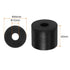 HARFINGTON 4pcs Rubber Spacer, 1.57 Inch OD Neoprene Round Anti Vibration Isolation Pads for Home and Car Accessories