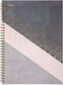 Mead Spiral Notebooks, 1 Subject, College Ruled Paper, 80 Sheets, Modern Chic, 3 Pack