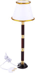 Aurovibe Metal Floor Lamp Model, Accessory, Ele LED Lamp with, Exquisite Workmanship for, Includes Battery Cable