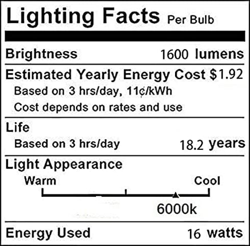 G12 LED Light Bulb, 16W G12 Base, 100-277V LED Decorative Lamp, Cool White 6000K, for Street Warehouse Garage, Pack of 2