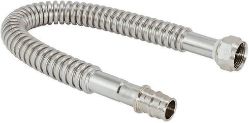 Eastman 18 Inch WaterFlex Expansion Water Heater Connector, 3/4 Inch Stainless Steel