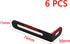 6 Pack 90 Dnyta Shelf Bracket L-Shape Corner Brace Adjustable L Brackets Adjustable Corner Bracket for Shelves Degree