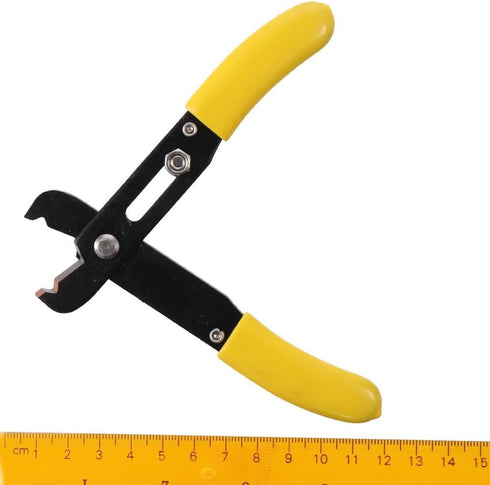 Wire Stripper Adjustable Cable Stripping Plier 0.5-4.0mm, Multi-Function Hand Tool for Electrical Wire Cutting