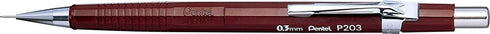 Pentel P200 Series Auto Mechanical Pencil Set, 4-0.3/0.5/0.7/0.9mm