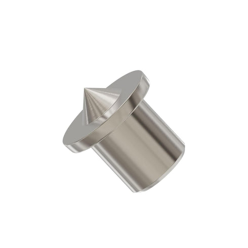 8PCS Drill Center for Dowel and Tenon, Chrome Plated Steel Woodworking Doweling Centering Transfer Plugs
