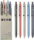 sencoo 5 pack Blue Gel Pens, Quick Dry Ink, Fine Point Retractable Roller Ball Pens, 0.5mm Smooth Writing